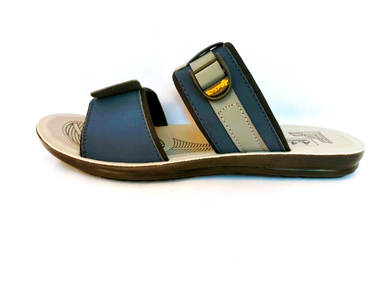Double Strap Men Chappal - Image 3